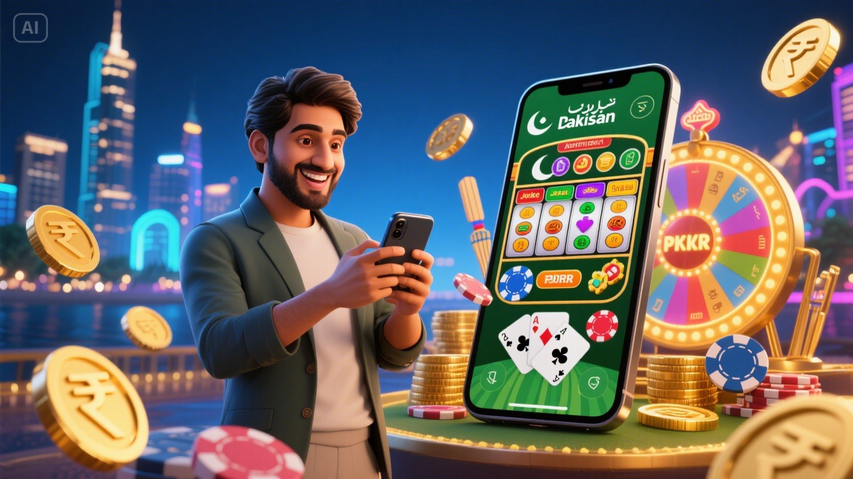 Deposit today and enjoy 200% instant bonus on your first top-up! Pakistan’s users can experience real-money casino fun and instant JazzCash payouts.